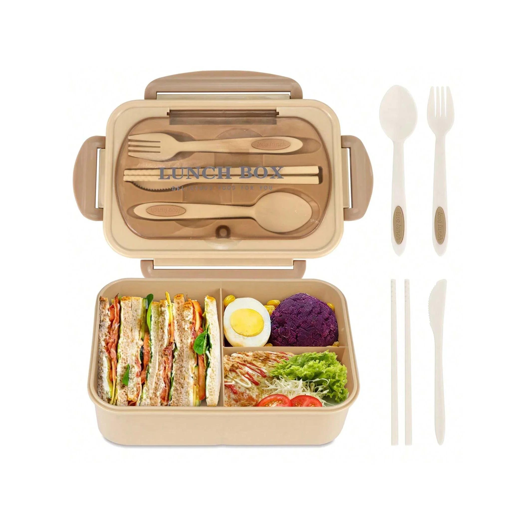 Compartment Lunch Box Portable Kids Students Office Bento Box With Fork and Spoon Microwave Food Storage Container for Picnic зелёный
Compartment Lunch Box Portable Kids Students Office Bento Box With Fork and Spoon Microwave Food Storage Container for Picnic зелёный