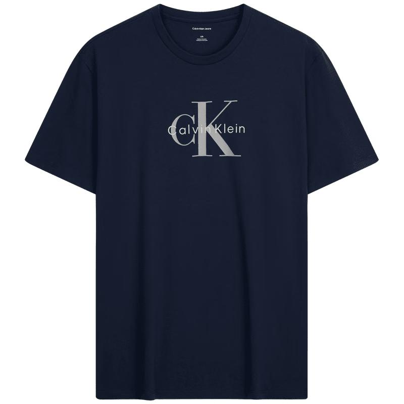 Чоловіча бавовняна футболка з круглим вирізом та логотипом CK Calvin Klein Jeans S
Чоловіча бавовняна футболка з круглим вирізом та логотипом CK Calvin Klein Jeans S