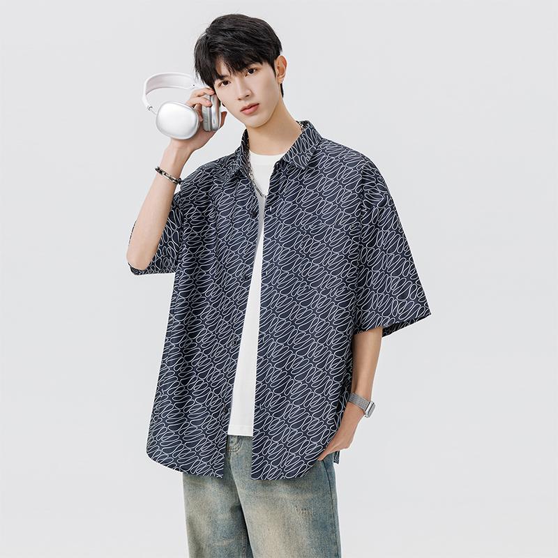 Short Sleeved Shirt Men s Summer Thin Casual Versatile Casual Half Sleeved Lapel Shirt 2XL
Short Sleeved Shirt Men s Summer Thin Casual Versatile Casual Half Sleeved Lapel Shirt 2XL