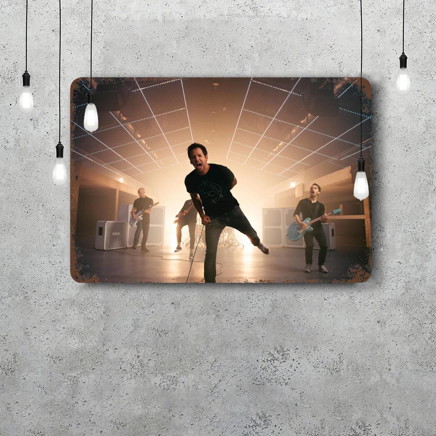 Simple Plan Classic Poster Rusty Metal Plaque Retro Decorative Plate Bar Man Cave Garage Club Metal Sign Wall Decoration 20x30cm(7.8x11.8inch)
Simple Plan Classic Poster Rusty Metal Plaque Retro Decorative Plate Bar Man Cave Garage Club Metal Sign Wall Decoration 20x30cm(7.8x11.8inch)