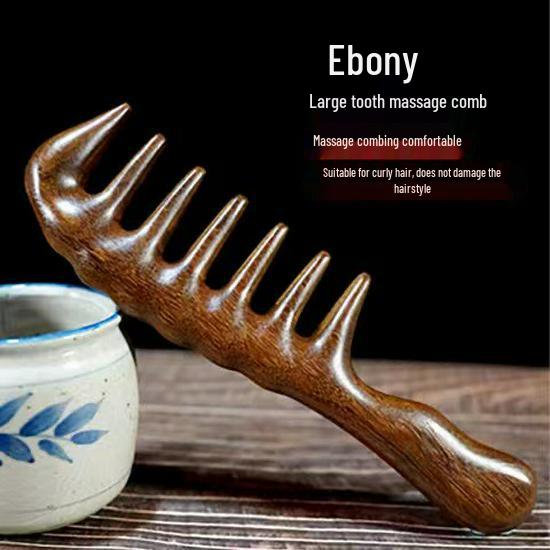 Golden Sandalwood Short Handle Wide Tooth Comb for Head, Shoulder, Neck Massage & Permed Curly Hair - Women s Gift Comb
Golden Sandalwood Short Handle Wide Tooth Comb for Head, Shoulder, Neck Massage & Permed Curly Hair - Women s Gift Comb
