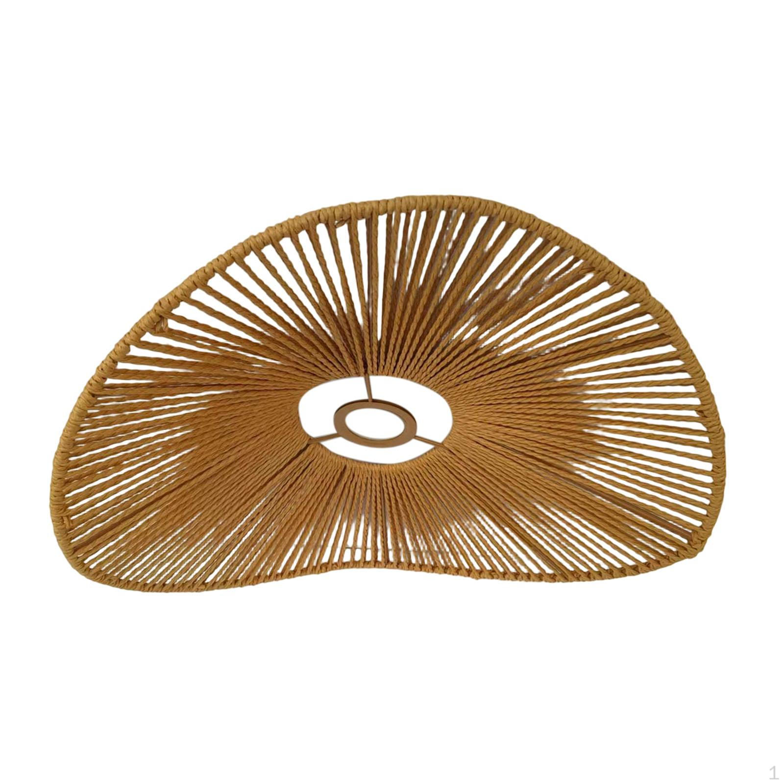 Handwoven Lampshade Woven Rope Lamp Shade Vintage Decorative Table Cover Pendant Light
Handwoven Lampshade Woven Rope Lamp Shade Vintage Decorative Table Cover Pendant Light