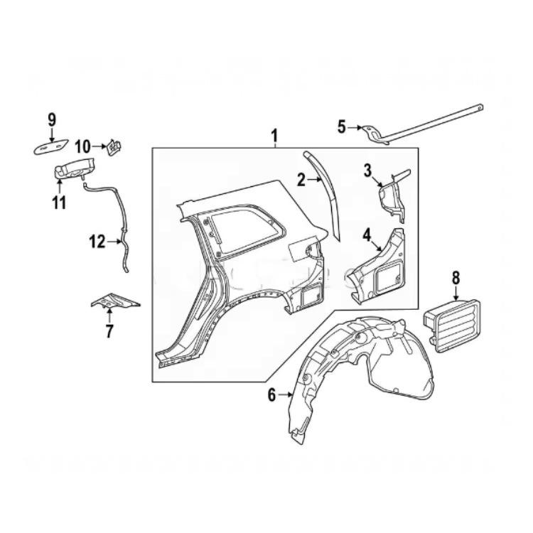 Compatible with Mercedes GLE W167 OEM 1677570900 Fuel Tank Burn
Compatible with Mercedes GLE W167 OEM 1677570900 Fuel Tank Burn