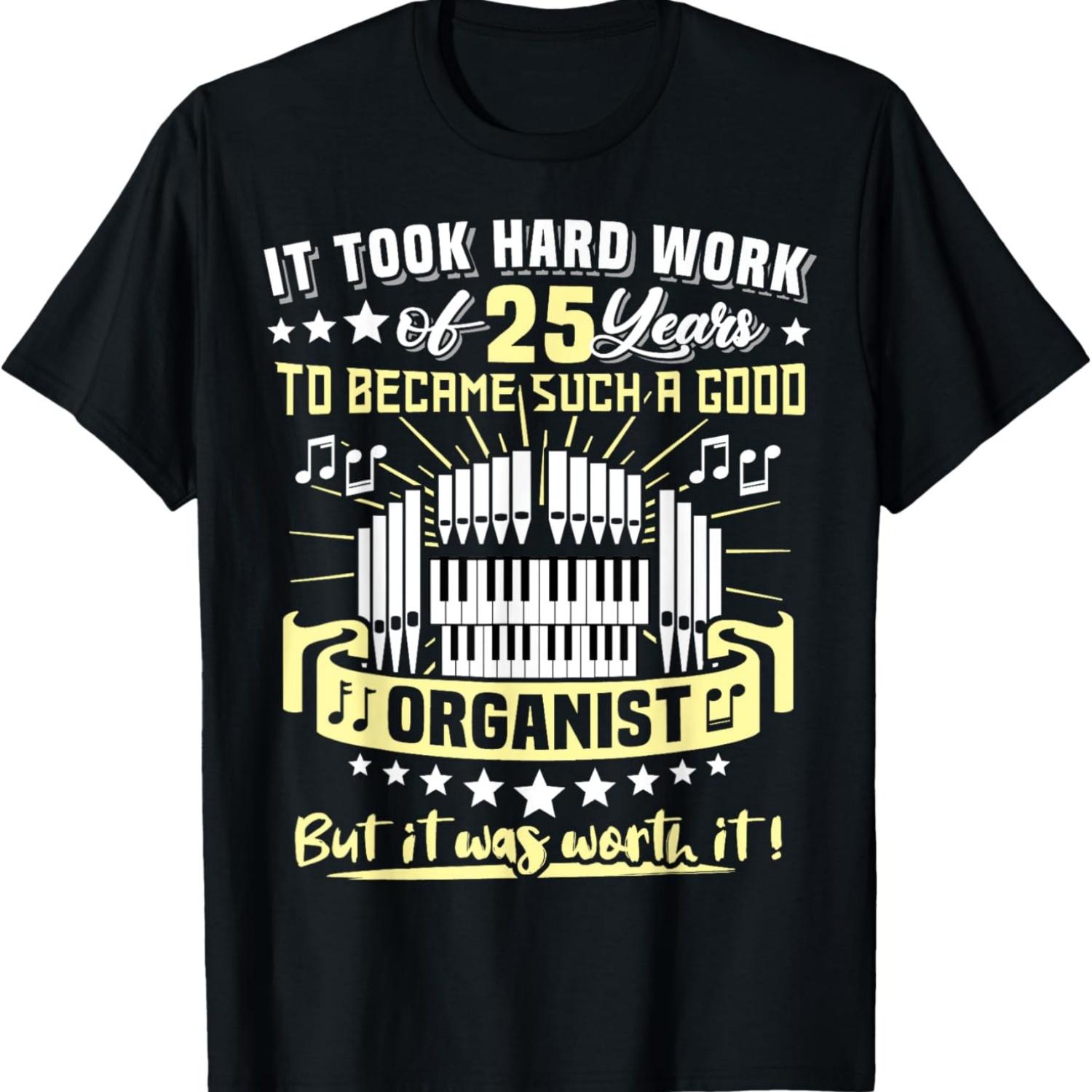 25 лет Органист 25-й День рождения Футболка XXXXXL
25 лет Органист 25-й День рождения Футболка XXXXXL