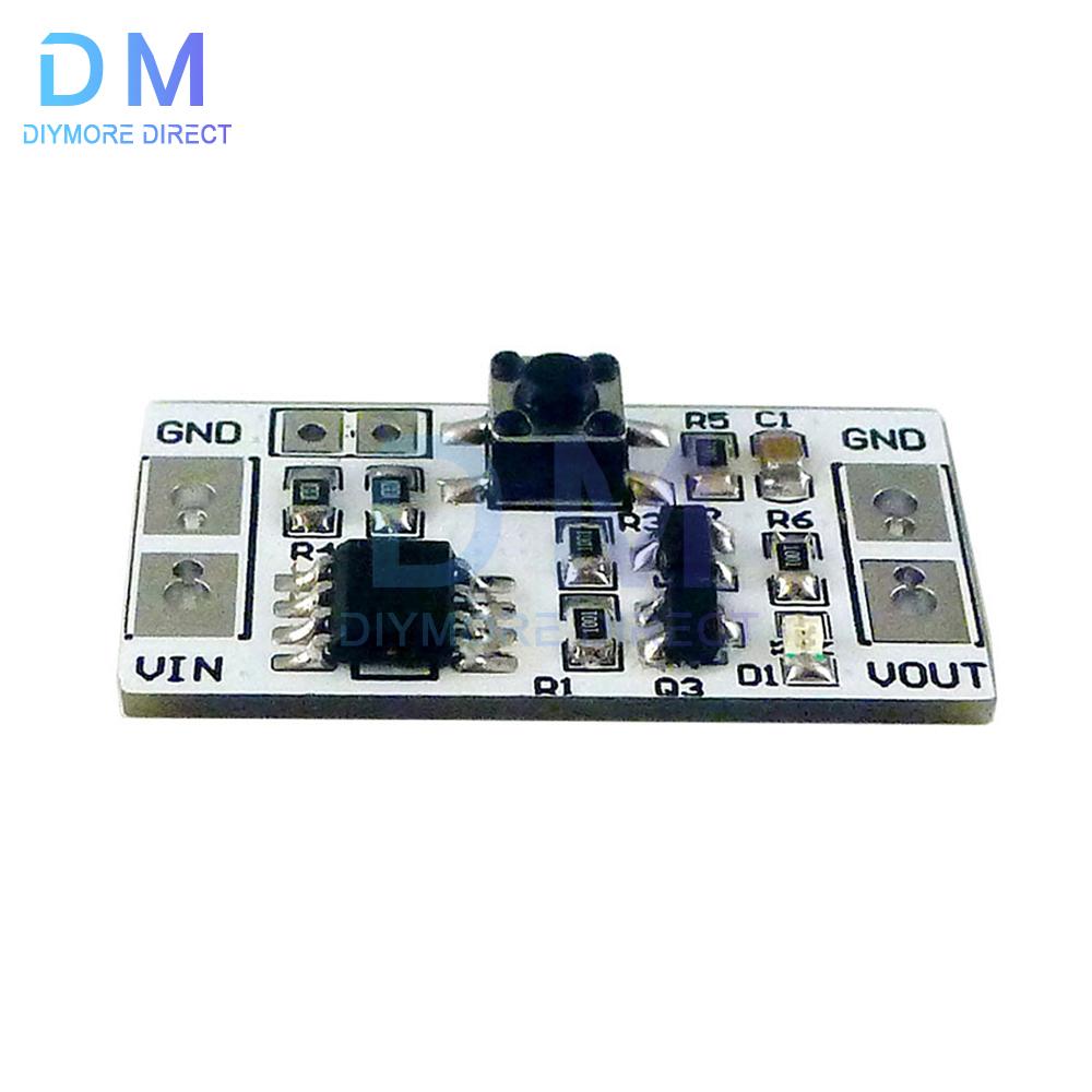 DC 3-20V 5000mA Bistable self-locking Switch Module LED Controller Relay Touch Electronic Board
DC 3-20V 5000mA Bistable self-locking Switch Module LED Controller Relay Touch Electronic Board