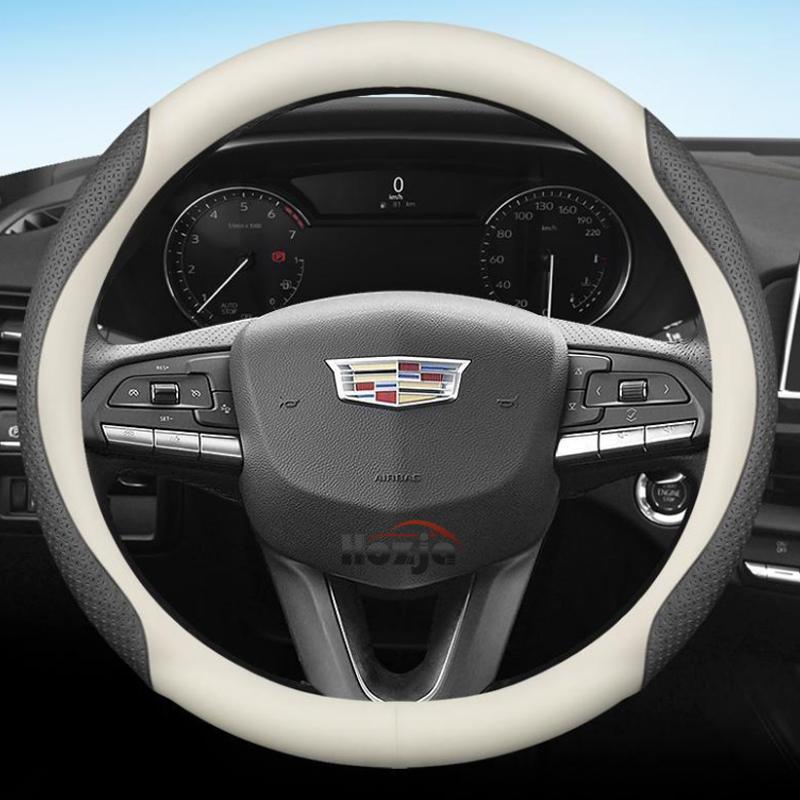 Leather Car Steering Wheel Cover for Cadillac SLS CT6 Escalade XT5 ATS CTS SRX XT4 XT6 Lyriq Optiq Accessories
Leather Car Steering Wheel Cover for Cadillac SLS CT6 Escalade XT5 ATS CTS SRX XT4 XT6 Lyriq Optiq Accessories