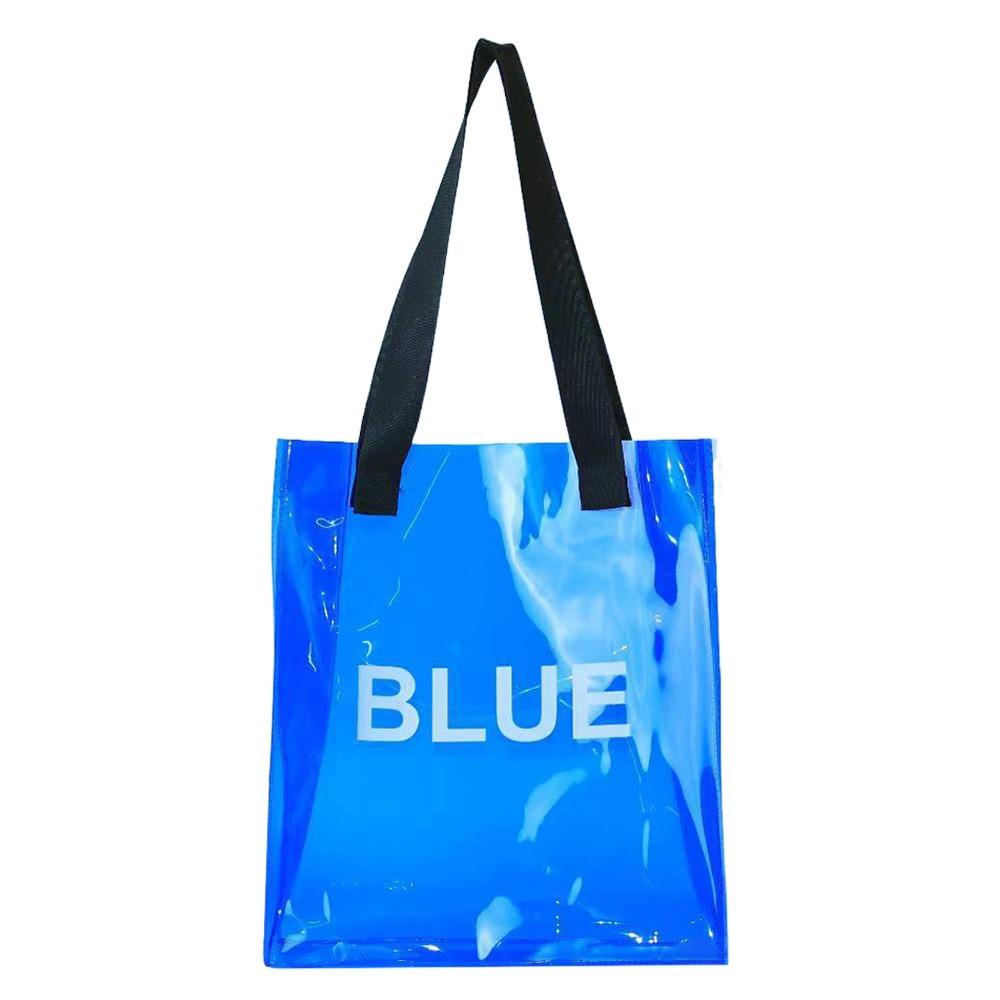 Cartoon PVC Jelly Bag Large Capacity Transparent Handheld Bag Thickened Waterproof Storage Bag Work синий
Cartoon PVC Jelly Bag Large Capacity Transparent Handheld Bag Thickened Waterproof Storage Bag Work синий