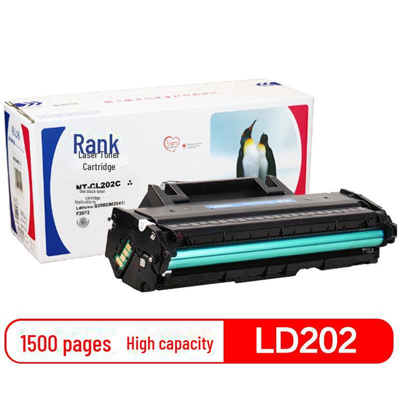 Сумісний з тонером Gezhige для принтерів Lenovo LD202 та чорнилом F2072 для S2002/S2003w
Сумісний з тонером Gezhige для принтерів Lenovo LD202 та чорнилом F2072 для S2002/S2003w