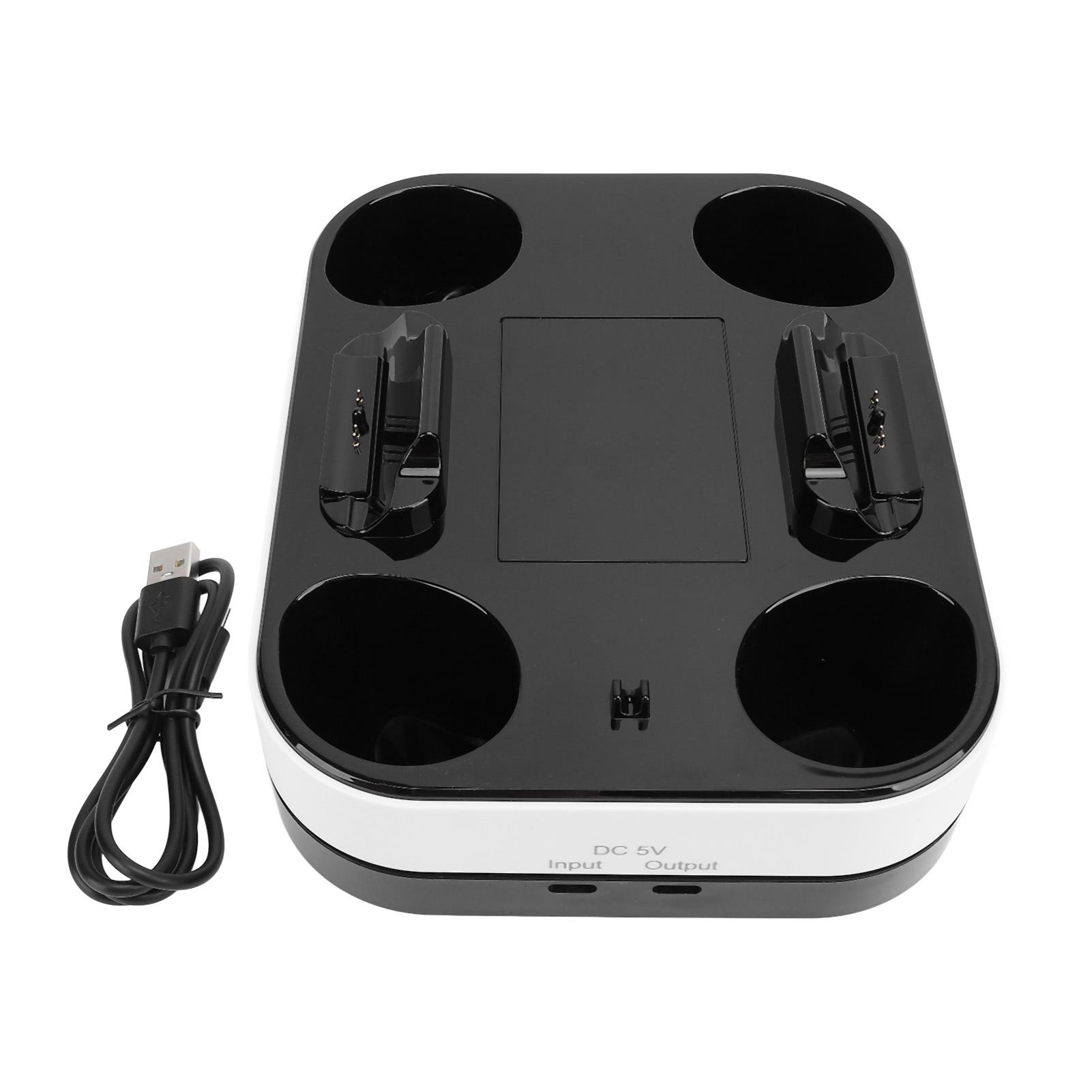 Зарядная станция для консоли 3 в 1 с красочной RGB-подсветкой, Plug & Play, светодиодный индикатор, двойная
Зарядная станция для консоли 3 в 1 с красочной RGB-подсветкой, Plug & Play, светодиодный индикатор, двойная