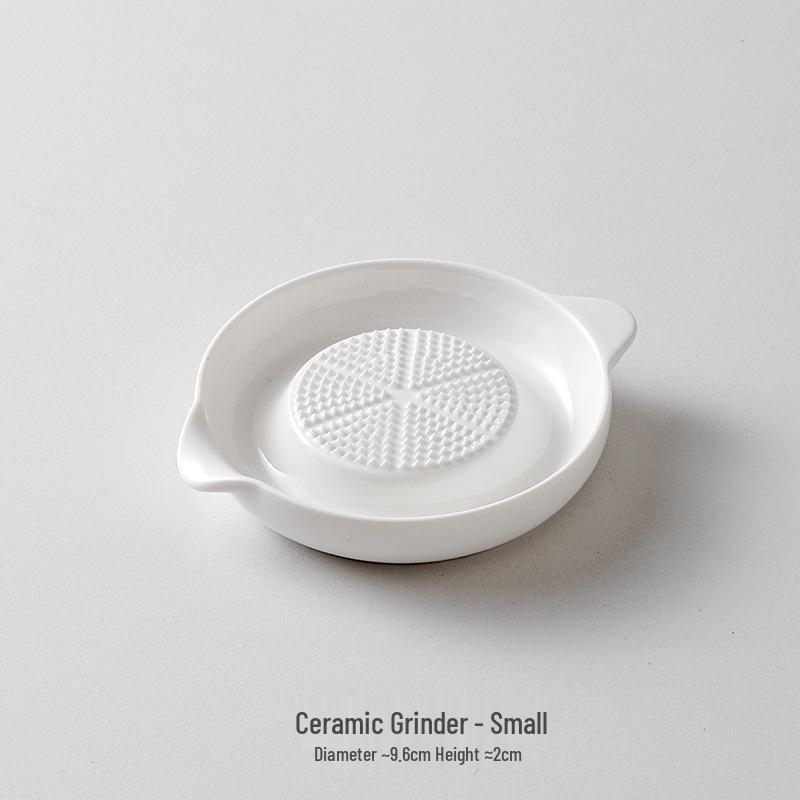 Ceramic Grater & Garlic Press for Ginger, Yam, and Fruit Paste Creation
Ceramic Grater & Garlic Press for Ginger, Yam, and Fruit Paste Creation