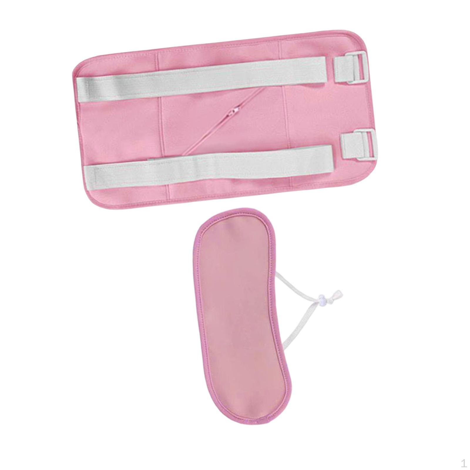 2 Pieces Wrap Compress Anti Oil Leak Washable with Tie Adjustable Elastic Strap for Comfort Sleep рожевий
2 Pieces Wrap Compress Anti Oil Leak Washable with Tie Adjustable Elastic Strap for Comfort Sleep рожевий