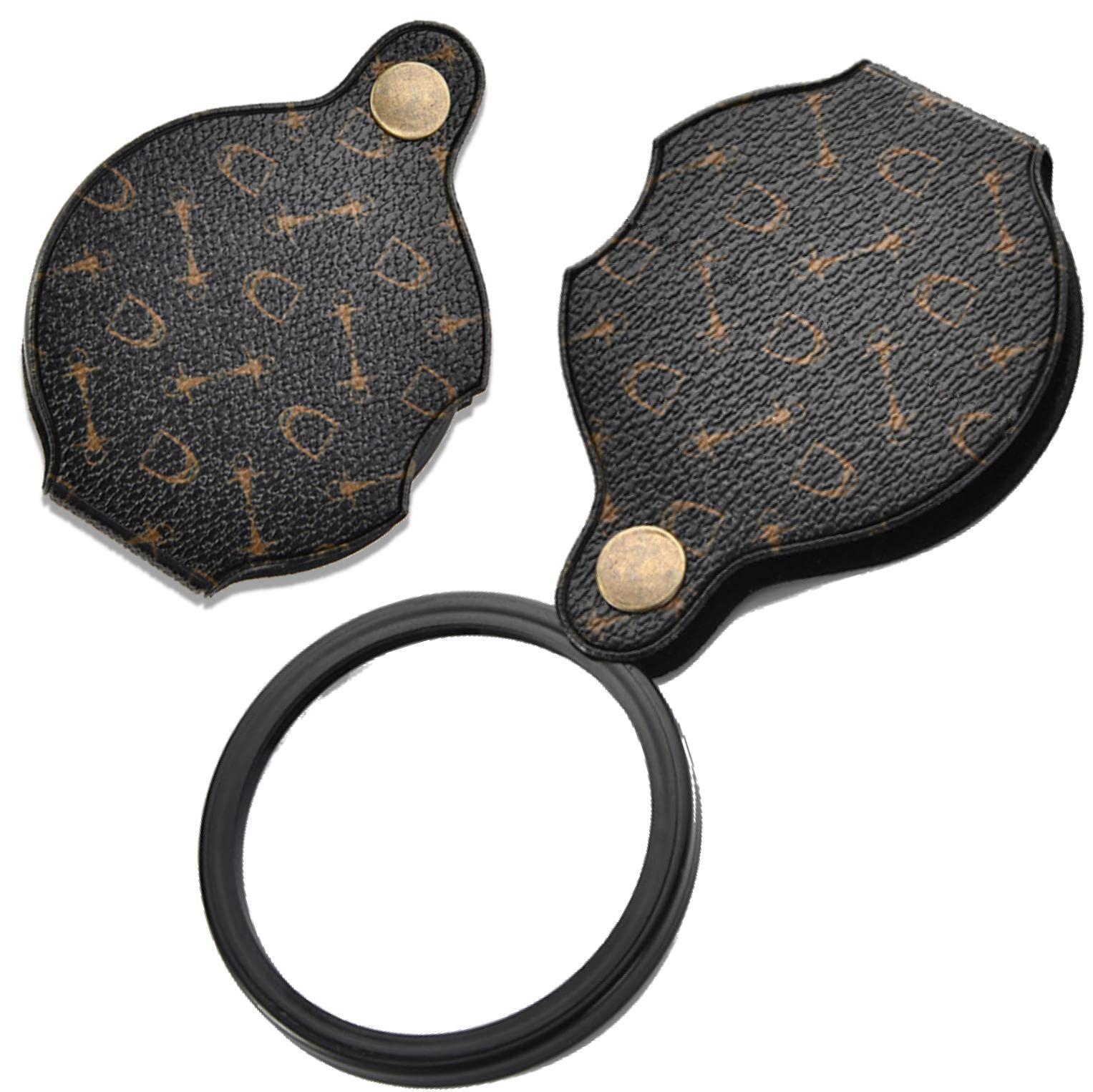 Fogman Loupe Magnifier 15x PU Leather Mobile Glasses Стильна складна лінза Діаметр 70 мм
Fogman Loupe Magnifier 15x PU Leather Mobile Glasses Стильна складна лінза Діаметр 70 мм