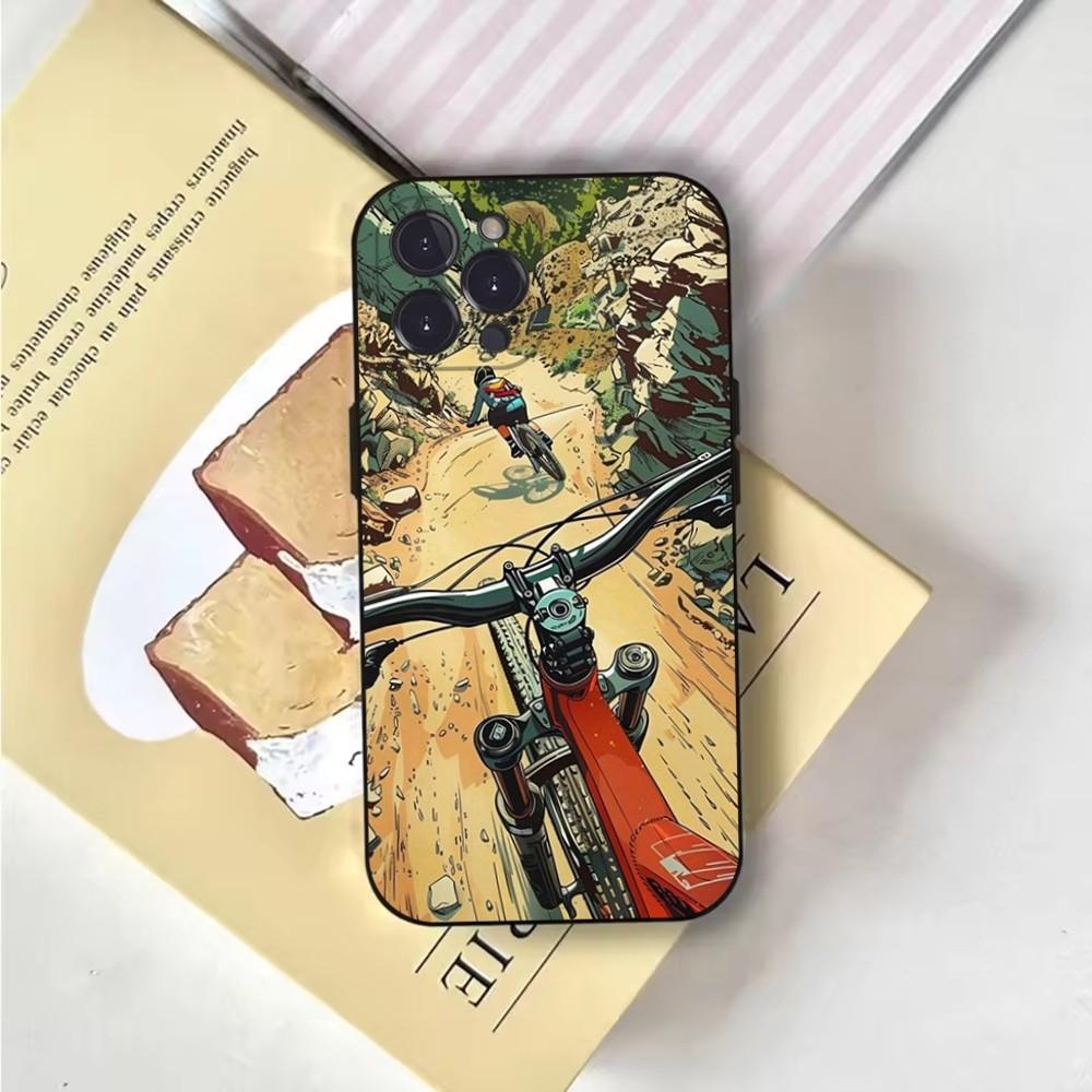 MTB Mountain Bike Cycling Phone Case Phone Case For iPhone 16,15,14,13,12,11,Pro,X,XS,Max,XR,Plus,Mini Soft Black Cover iPhone16plus
MTB Mountain Bike Cycling Phone Case Phone Case For iPhone 16,15,14,13,12,11,Pro,X,XS,Max,XR,Plus,Mini Soft Black Cover iPhone16plus