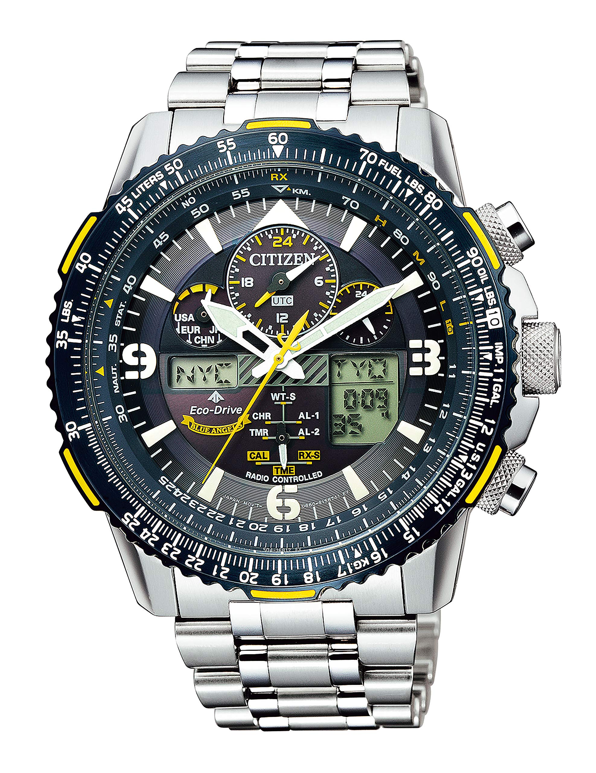 CITIZEN Годинник Promaster Радіокерований годинник Blue Angels Модель Спеціальна модель магазину Silver Eco-Drive JY8078-52L Чоловічі
CITIZEN Годинник Promaster Радіокерований годинник Blue Angels Модель Спеціальна модель магазину Silver Eco-Drive JY8078-52L Чоловічі