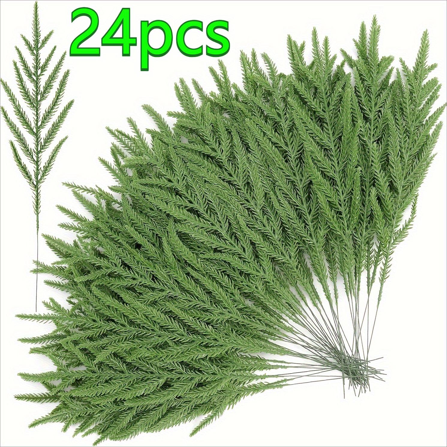 24 шт. Искусственные ветки норфольской сосны - 13,4 Реалистичные искусственные зеленые стебли для изготовления венков своими руками, праздничные украшения 24pcs зелёный
24 шт. Искусственные ветки норфольской сосны - 13,4 Реалистичные искусственные зеленые стебли для изготовления венков своими руками, праздничные украшения 24pcs зелёный