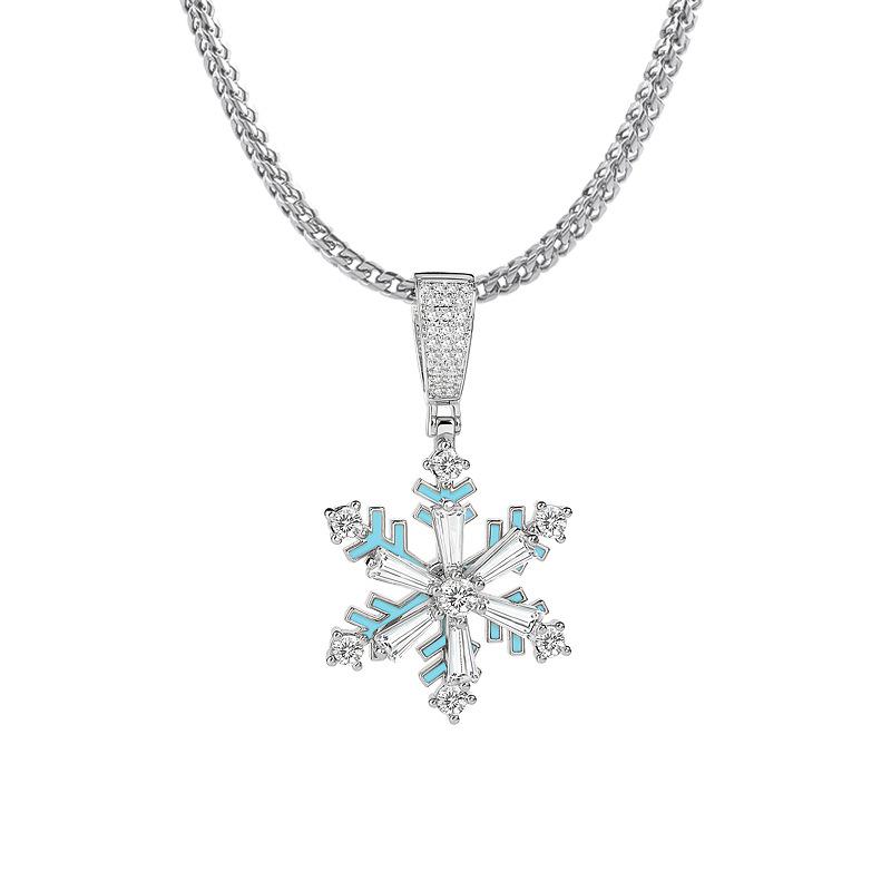 Ice And Snow Rotating Snowflake Luminous Dripping Oil Pendant Trendy Cool Nightclub Versatile Zircon Pendant Hip Hop Popular
Ice And Snow Rotating Snowflake Luminous Dripping Oil Pendant Trendy Cool Nightclub Versatile Zircon Pendant Hip Hop Popular