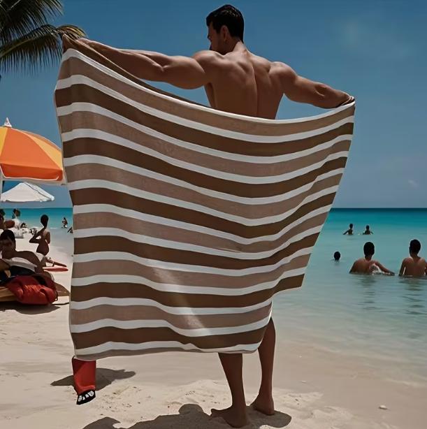 Stripe Striped Beach Towel with High Absorbency Bright Colors Travel and Home Use Bath Towel Beach Towel Camping Towel Pad W40*H60(CM)
Stripe Striped Beach Towel with High Absorbency Bright Colors Travel and Home Use Bath Towel Beach Towel Camping Towel Pad W40*H60(CM)