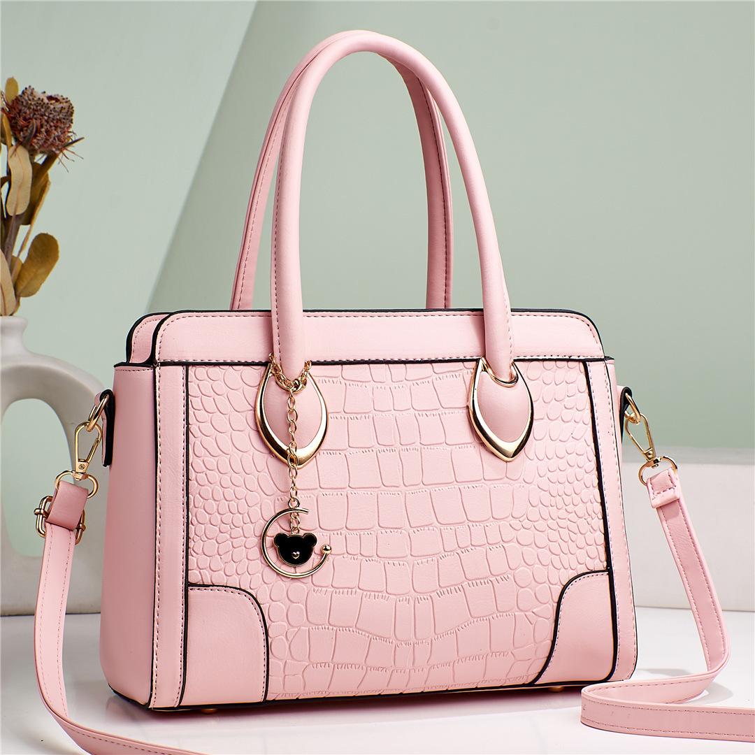 Женская сумка на одно плечо, текстурированная текстура с каменным зерном, большая вместительная женская сумка через плечо на одно плечо, сращивание через плечо розовый
Женская сумка на одно плечо, текстурированная текстура с каменным зерном, большая вместительная женская сумка через плечо на одно плечо, сращивание через плечо розовый