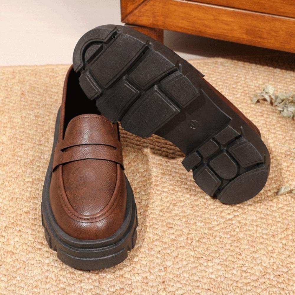 Spring New Coarse Heel Single Shoes Women s Round Head Deep Mouth Thick Sole Anti-slip Wear-resistant Loafers 43 коричневий
Spring New Coarse Heel Single Shoes Women s Round Head Deep Mouth Thick Sole Anti-slip Wear-resistant Loafers 43 коричневий