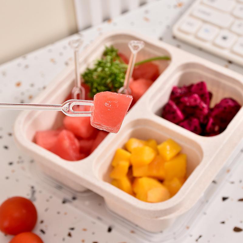 Three-compartment Wheat Straw Snack Box Portable Outdoor Snack Box with Lid Dried Fruit Box Fruit Snack Plate, Snack Box синій
Three-compartment Wheat Straw Snack Box Portable Outdoor Snack Box with Lid Dried Fruit Box Fruit Snack Plate, Snack Box синій