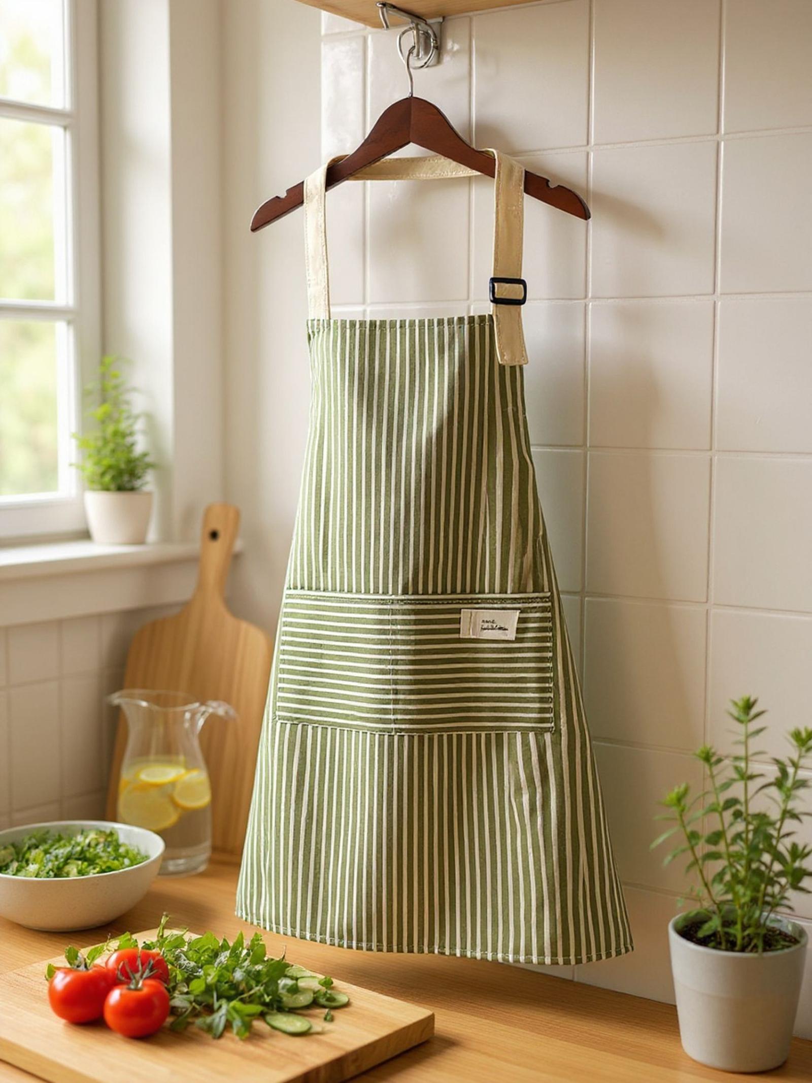 Модний кухонний фартух та маслостійкий фартух з нагрудником One Size
Модний кухонний фартух та маслостійкий фартух з нагрудником One Size