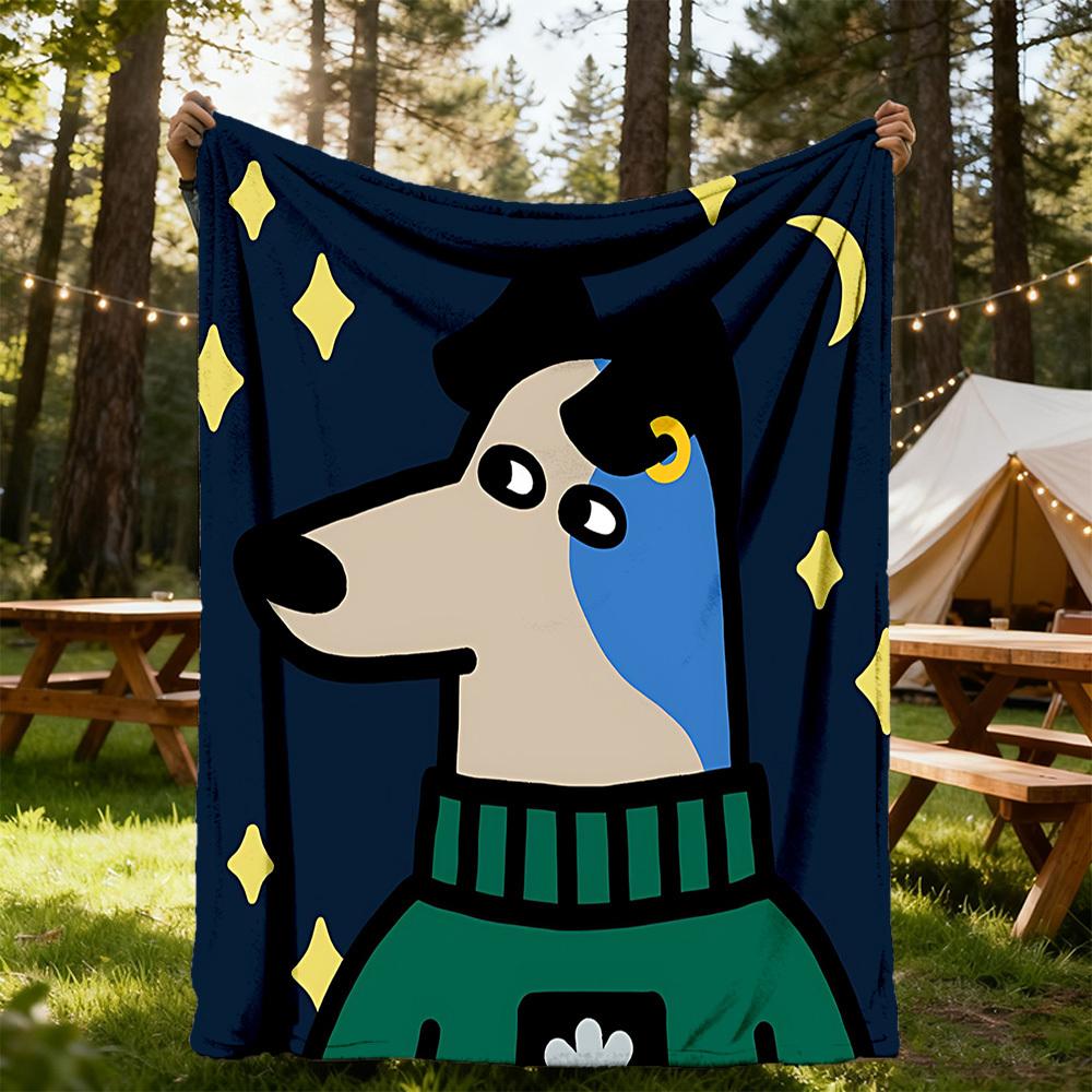 1pc Puppy Night All-Season Comfort, Outdoor Flannel Blanket - Soft, Warm & Cozy for Naps, Camping & Travel 100 130x150cm
1pc Puppy Night All-Season Comfort, Outdoor Flannel Blanket - Soft, Warm & Cozy for Naps, Camping & Travel 100 130x150cm