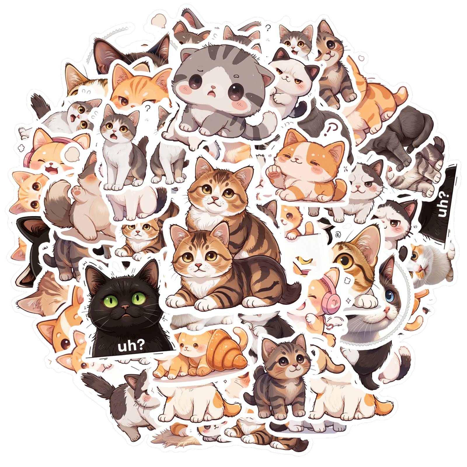 35pcs Cartoon Cute Animals Stickers Cute Cats Stickers DIY Stickers For Notebook Luggage Mobile Phone Cup DIY Phone
35pcs Cartoon Cute Animals Stickers Cute Cats Stickers DIY Stickers For Notebook Luggage Mobile Phone Cup DIY Phone