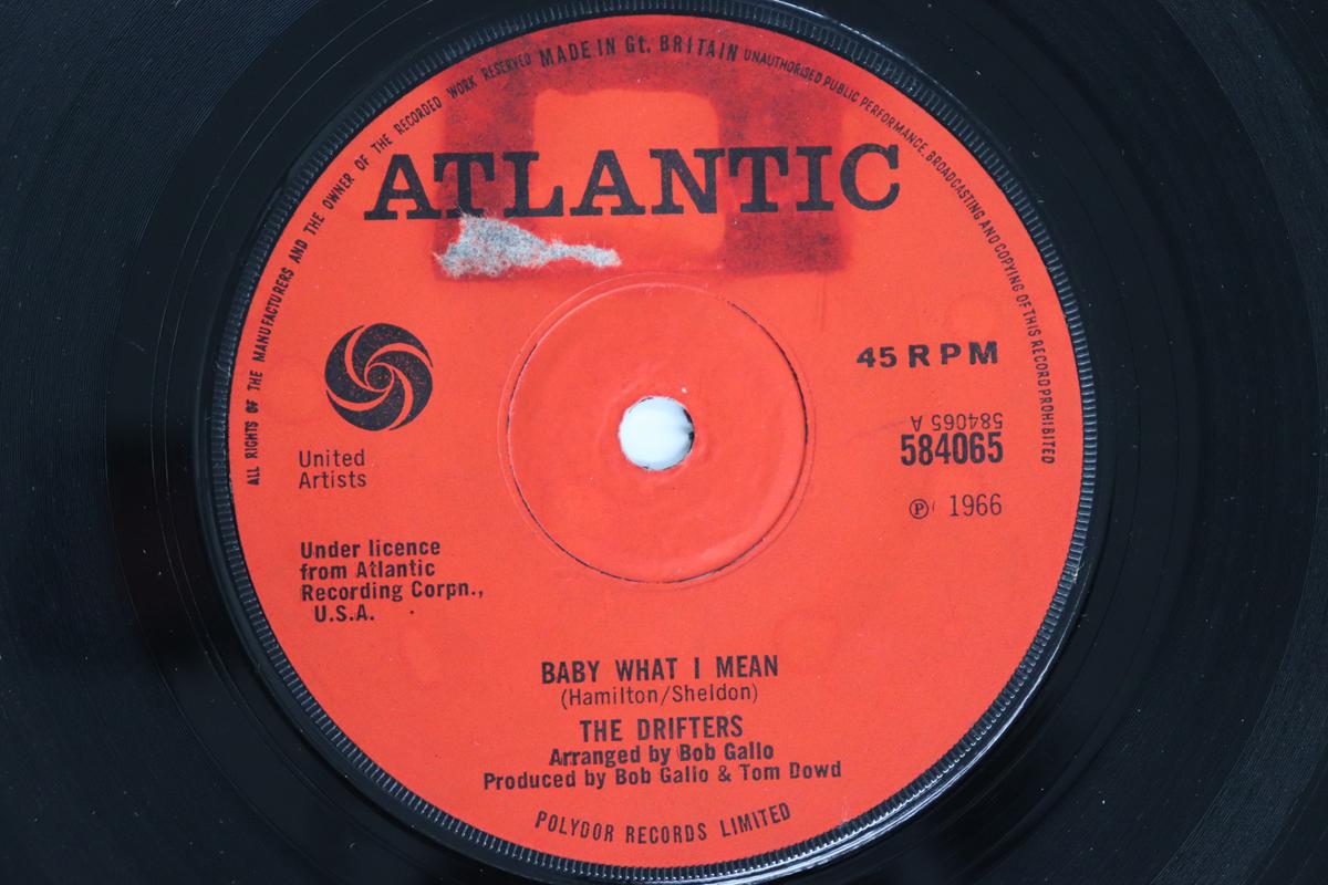 7inch Record DRIFTERS - Baby What I Mean 584065 Atlantic 1967 UK Soul/Funk Used
7inch Record DRIFTERS - Baby What I Mean 584065 Atlantic 1967 UK Soul/Funk Used