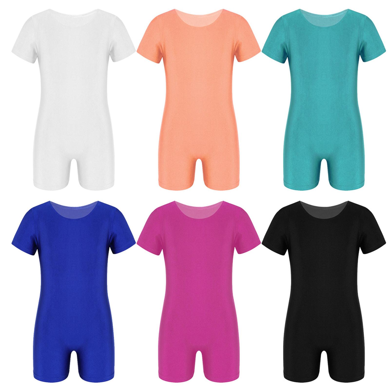 Unisex Short Sleeve Dance Unitard Stretchy Leotard for Kids Ballet Gymnastics Practice 3-4 Years помаранчевий
Unisex Short Sleeve Dance Unitard Stretchy Leotard for Kids Ballet Gymnastics Practice 3-4 Years помаранчевий
