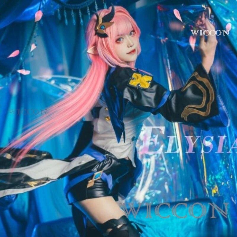 Аніме Impact 3 Elysia Cosplay Costume Game The Moth Who Chases The Flames Сукня Взуття Перука Жіноча вечірка Хелловін Костюм S
Аніме Impact 3 Elysia Cosplay Costume Game The Moth Who Chases The Flames Сукня Взуття Перука Жіноча вечірка Хелловін Костюм S