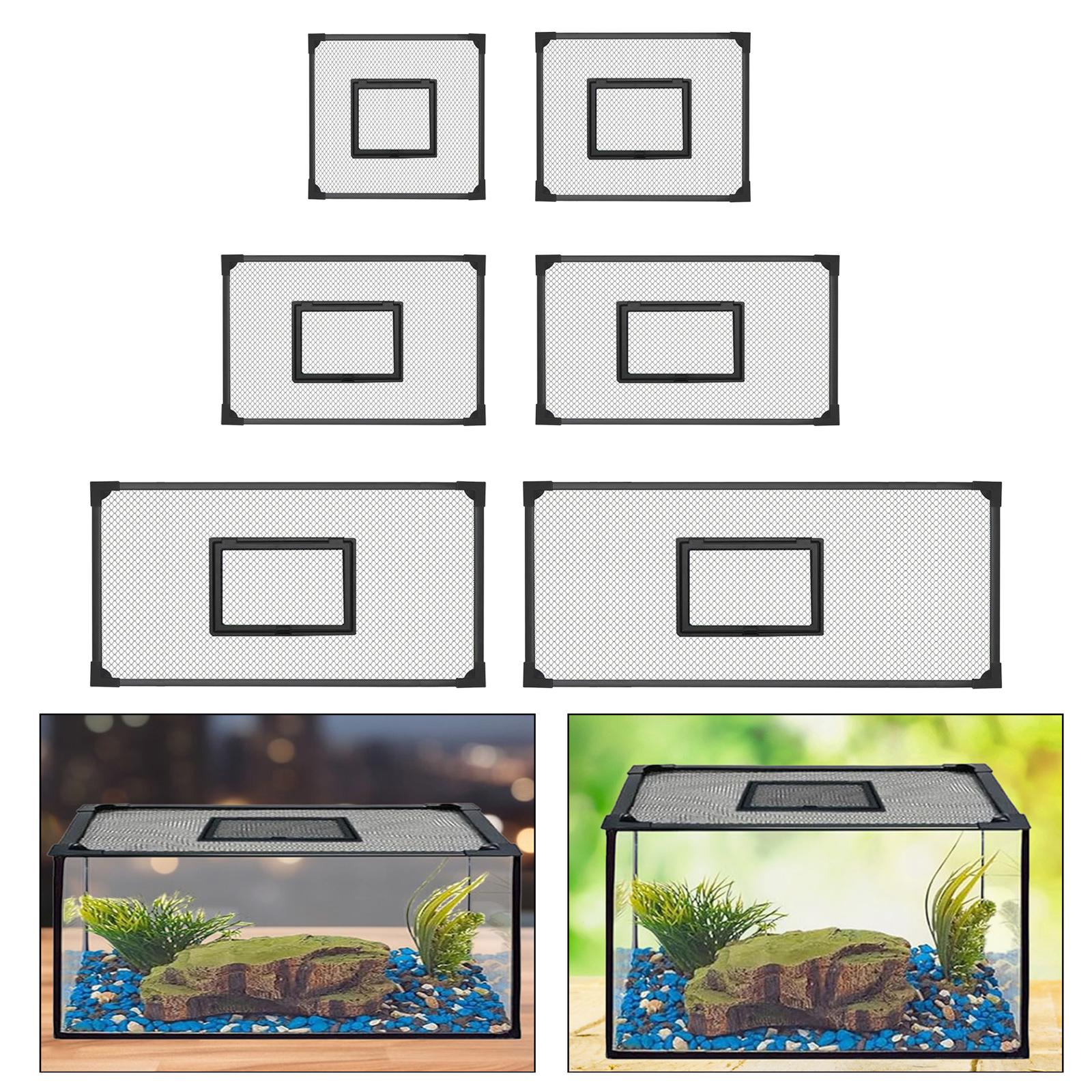 DIY Aquarium Tank Screen Self Assembly Anti Jumping Net Cover Lid Easy to Set up Jump Prevention Fish Tank Accessory 30x30cm
DIY Aquarium Tank Screen Self Assembly Anti Jumping Net Cover Lid Easy to Set up Jump Prevention Fish Tank Accessory 30x30cm