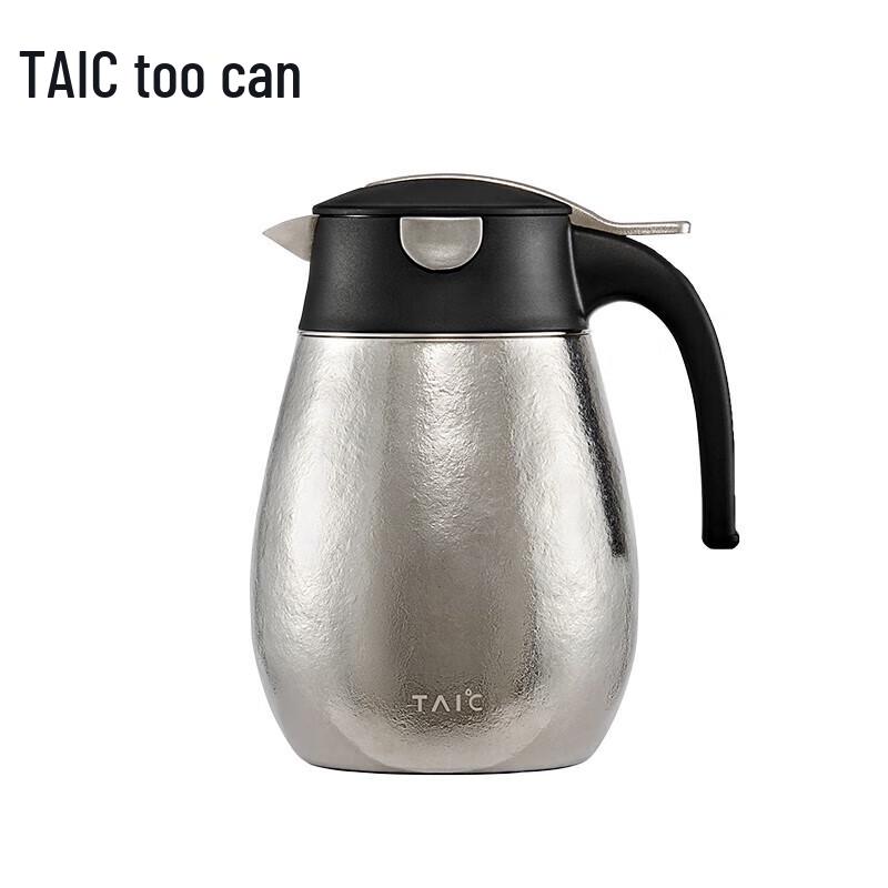 TAIC Pure Titanium Double-Layer Insulated Outdoor Stewing Tea Pot 1L
TAIC Pure Titanium Double-Layer Insulated Outdoor Stewing Tea Pot 1L