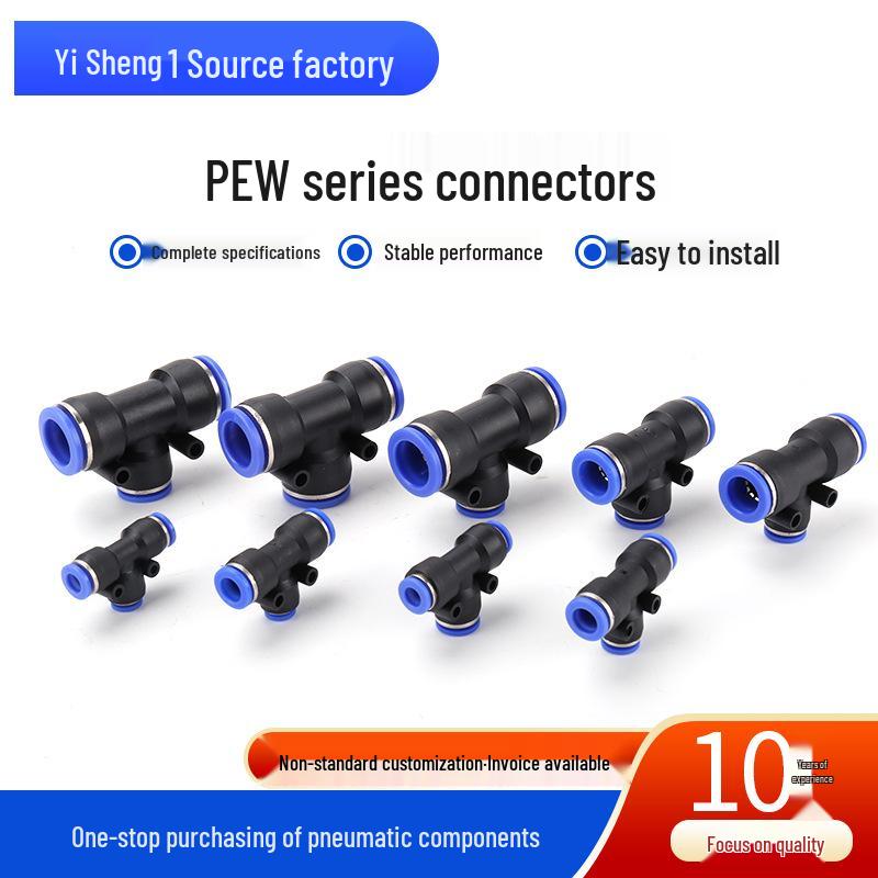 Пневматические быстроразъемные фитинги серии PEG Т-образного типа для воздушных трубок 6mm to 4mm Connector
Пневматические быстроразъемные фитинги серии PEG Т-образного типа для воздушных трубок 6mm to 4mm Connector