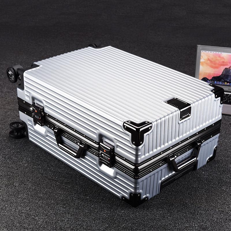 20 Aluminum Carry-on Suitcase, 26 Large Capacity with Universal Wheels and Silent Handle 20-inch серебряный
20 Aluminum Carry-on Suitcase, 26 Large Capacity with Universal Wheels and Silent Handle 20-inch серебряный
