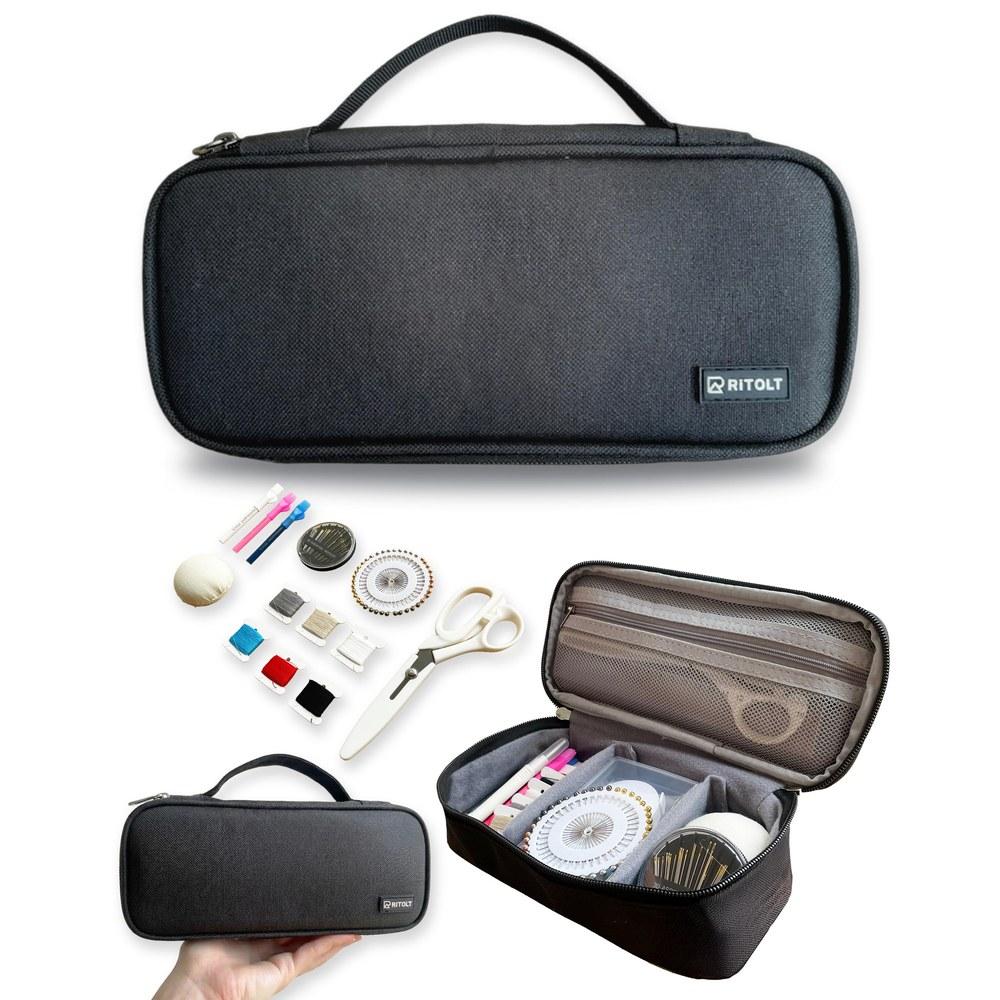 RITALT Sewing Set for Adults and Children Small and Large Girls and Boys Elementary School Kit Black
RITALT Sewing Set for Adults and Children Small and Large Girls and Boys Elementary School Kit Black