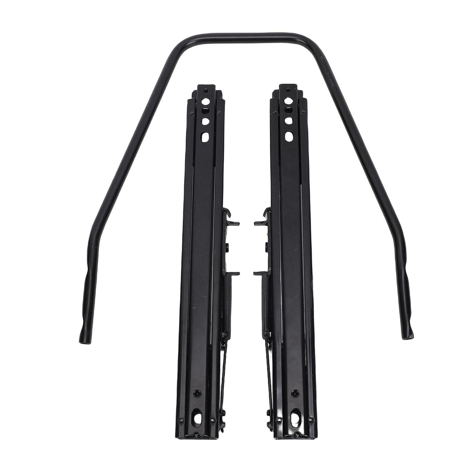 Seat Track Set Seat Rail Mounting Hardware Kit for Car and RV Dual Locking Forward Backward Movement чорний
Seat Track Set Seat Rail Mounting Hardware Kit for Car and RV Dual Locking Forward Backward Movement чорний