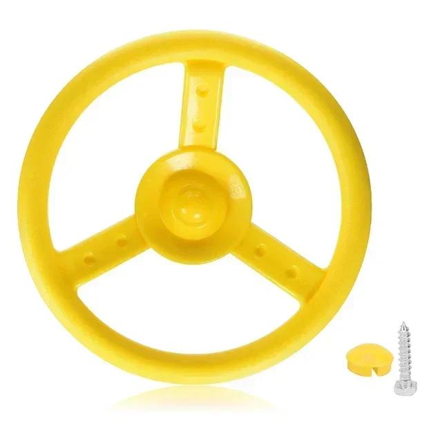 Replacement Part Swing Set Steering Wheel Accessory Interactive Swing Device Climbing Accessory Backyard Garden Playground Gear жовтий
Replacement Part Swing Set Steering Wheel Accessory Interactive Swing Device Climbing Accessory Backyard Garden Playground Gear жовтий