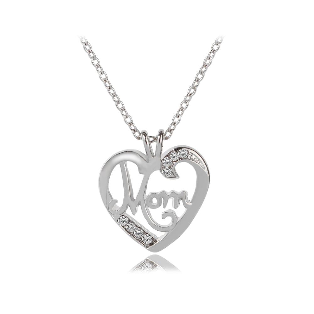 Cute Hollow Out Heart Mom Design Crystal Pendant Necklace Mother s Day Mama Mummy Jewelry Gift Family Love серебряный
Cute Hollow Out Heart Mom Design Crystal Pendant Necklace Mother s Day Mama Mummy Jewelry Gift Family Love серебряный