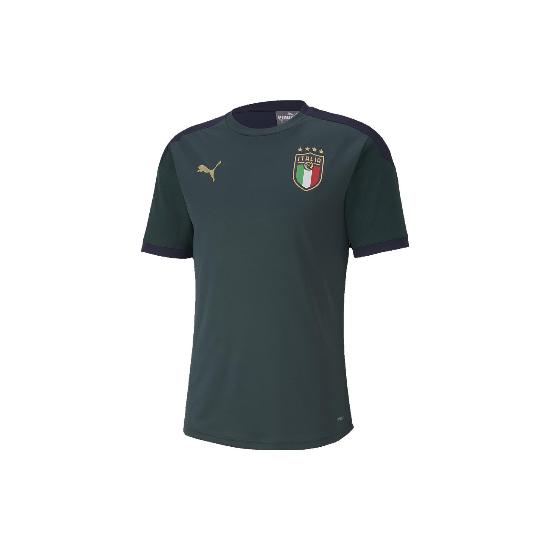 Футболка мужская тренировочная с коротким рукавом Puma Italy 21-22 сезона с логотипом и буквами цвета блока зеленого цвета 757219-03 XL
Футболка мужская тренировочная с коротким рукавом Puma Italy 21-22 сезона с логотипом и буквами цвета блока зеленого цвета 757219-03 XL