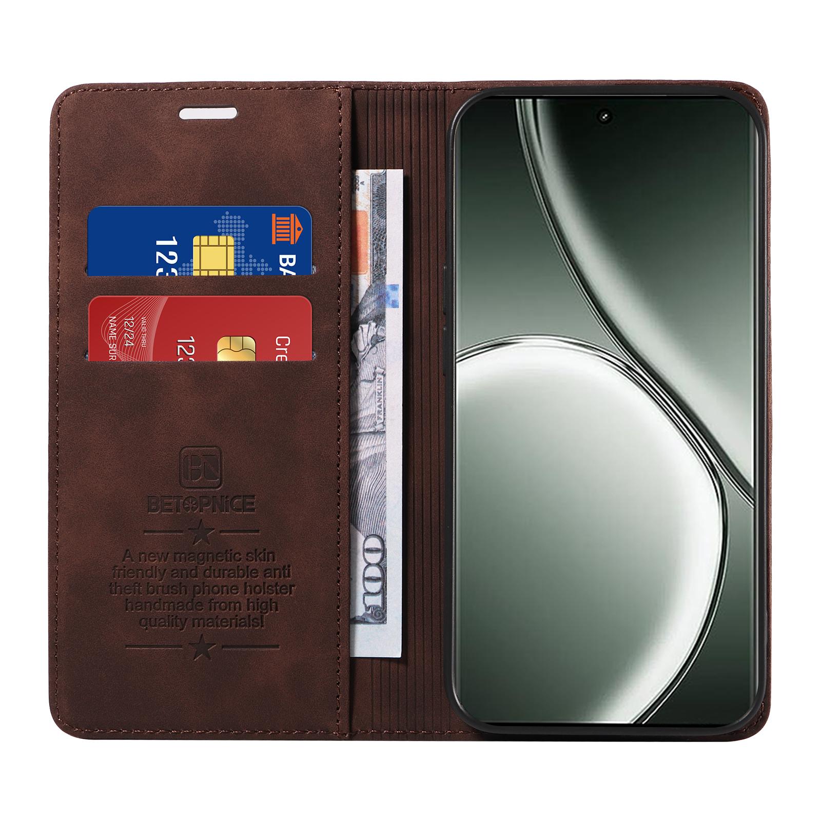 BETOPNICE 003 For Realme GT 6 5G/GT Neo6 SE 5G Case RFID Blocking Phone Leather Cover Brown
BETOPNICE 003 For Realme GT 6 5G/GT Neo6 SE 5G Case RFID Blocking Phone Leather Cover Brown