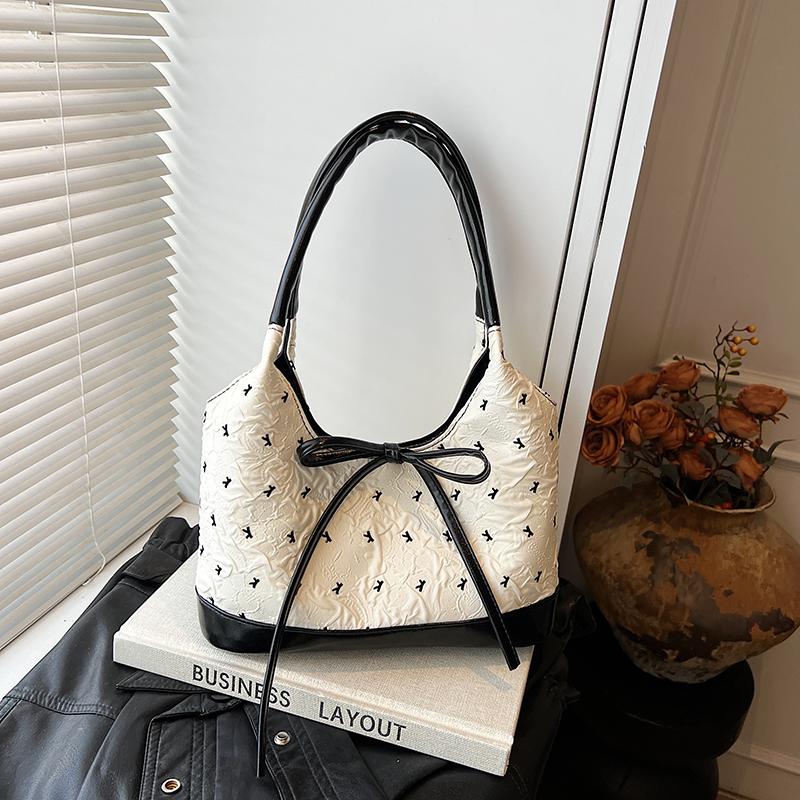 Sweet Tote Bag for Women New Summer Bucket Bow One Shoulder Underarm Bags Korean Versatile Casual Commute Handbags (20cm<Max Length<30cm)
Sweet Tote Bag for Women New Summer Bucket Bow One Shoulder Underarm Bags Korean Versatile Casual Commute Handbags (20cm<Max Length<30cm)