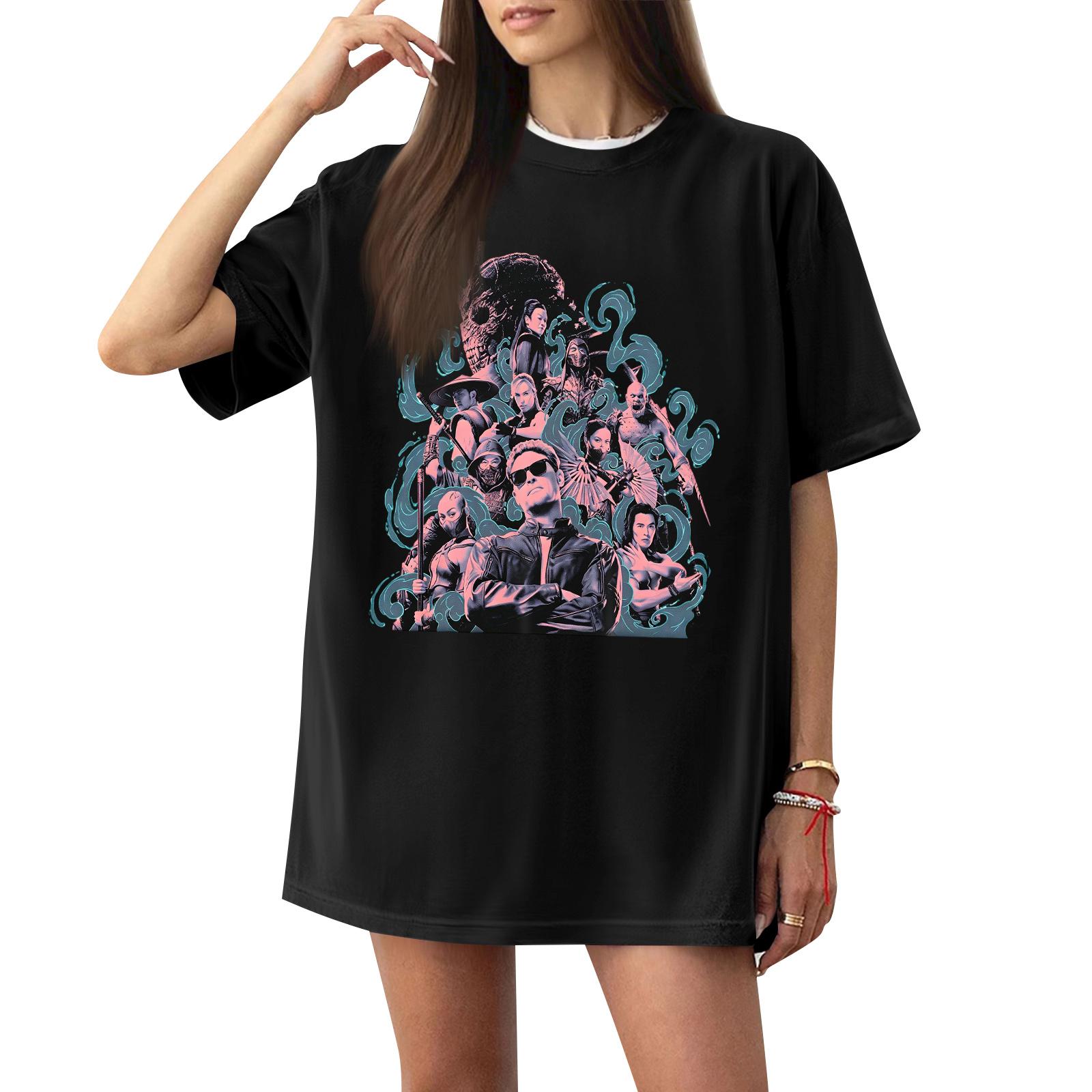Women s Casual Short Sleeve T-Shirt Letter Print Loose Fit Crew Neck Lightweight Comfortable Top for Everyday Wear L чёрный
Women s Casual Short Sleeve T-Shirt Letter Print Loose Fit Crew Neck Lightweight Comfortable Top for Everyday Wear L чёрный