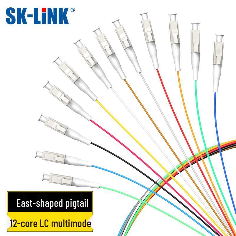 SK-LINK Telecom-Grade 12-Core LC OM3 Multi-Mode Fiber Optic Pigtail
SK-LINK Telecom-Grade 12-Core LC OM3 Multi-Mode Fiber Optic Pigtail