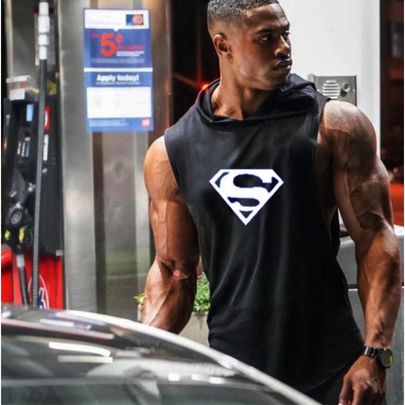 Men s Bodybuilding Hooded Sleeveless T-Shirt: Superman Patchwork, Loose Fit, Plus Size M чёрный
Men s Bodybuilding Hooded Sleeveless T-Shirt: Superman Patchwork, Loose Fit, Plus Size M чёрный