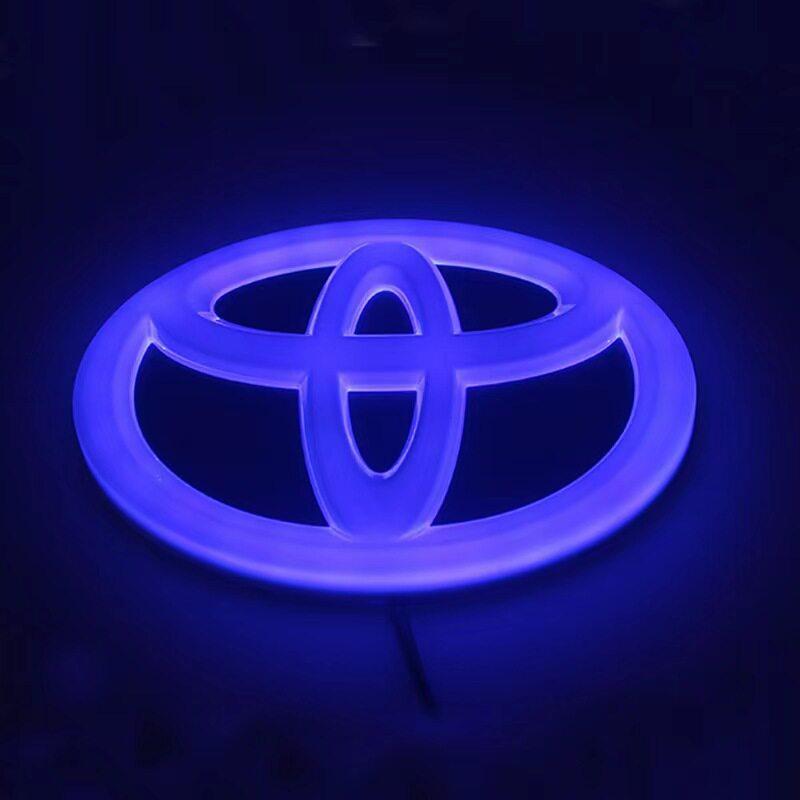 4D Luminous LED Light Front Grille Badge Is Suitable for Toyota TOYOTA Car Logo Trunk Logo Modification 16cmX11cm синій
4D Luminous LED Light Front Grille Badge Is Suitable for Toyota TOYOTA Car Logo Trunk Logo Modification 16cmX11cm синій