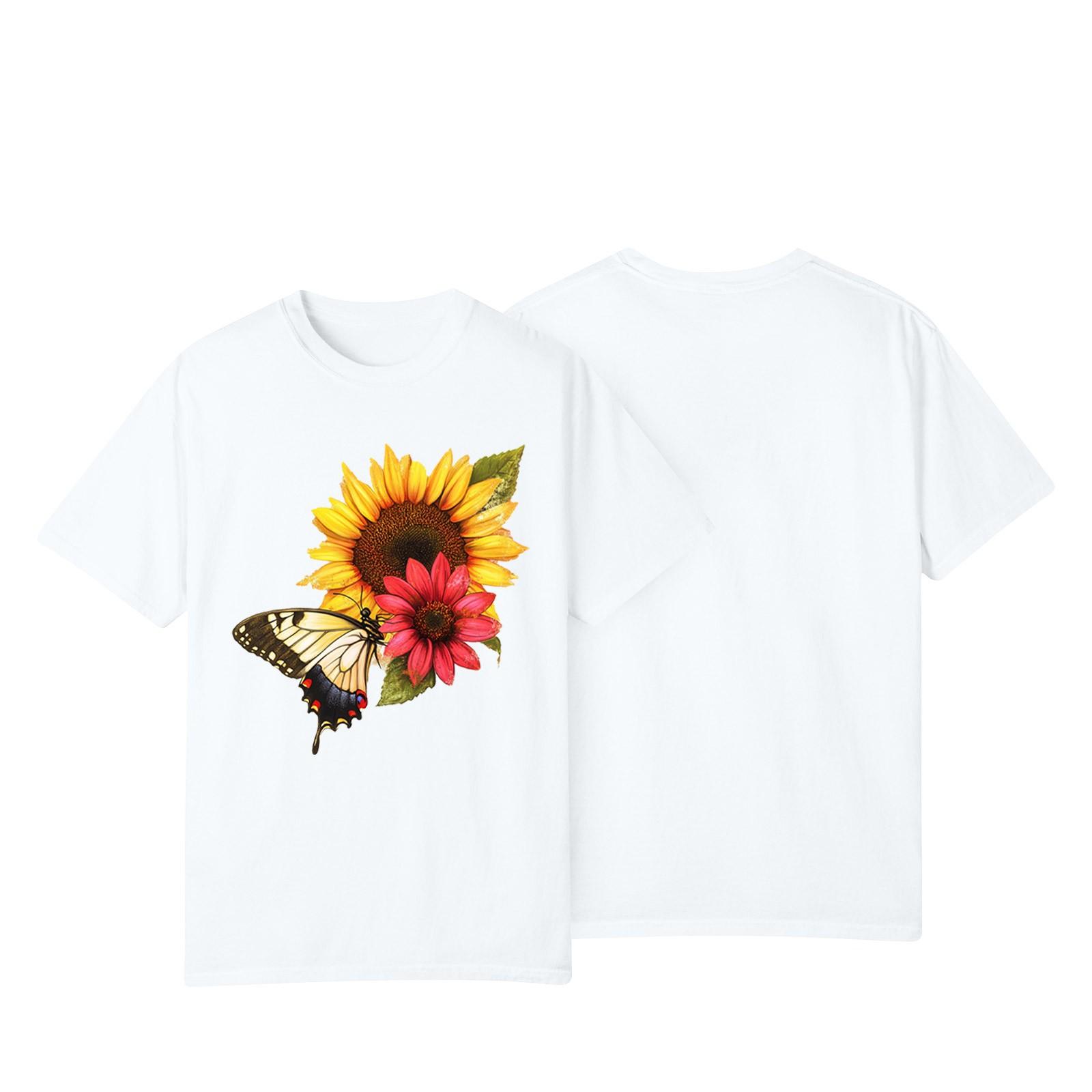 Women s Casual Sunflower Print Street Slim Fit Short Sleeve T-Shirt Top XL білий
Women s Casual Sunflower Print Street Slim Fit Short Sleeve T-Shirt Top XL білий