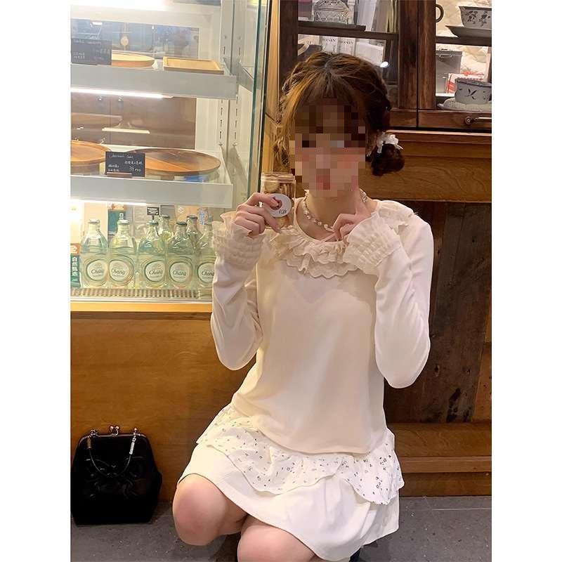 Women s Apricot Lace Trim Bell Sleeve T-Shirt - New Autumn/Winter 2025 Arrival, Round Neck, Cinched Waist, Long Sleeve Short Top. Extra Large бежевый
Women s Apricot Lace Trim Bell Sleeve T-Shirt - New Autumn/Winter 2025 Arrival, Round Neck, Cinched Waist, Long Sleeve Short Top. Extra Large бежевый