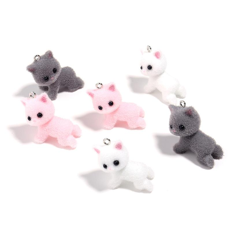 Kawaii 3D пушистый стайный кот животное подвески миниатюрные куклы брелок ожерелье кулон Diy Crafts ювелирные изделия Make розовый
Kawaii 3D пушистый стайный кот животное подвески миниатюрные куклы брелок ожерелье кулон Diy Crafts ювелирные изделия Make розовый