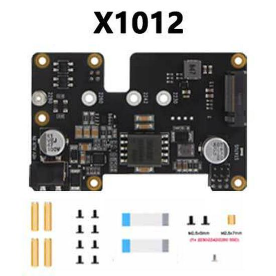 X1012 POE Ethernet Power Supply PCIe to M.2 NVMe SSD Expansion Board for Raspberry Pi 5
X1012 POE Ethernet Power Supply PCIe to M.2 NVMe SSD Expansion Board for Raspberry Pi 5