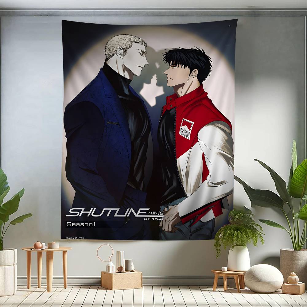 Poster Shutline Cool Jake And ShinU Anime Tapestry Hippie Flower Wall Carpets Dorm Decor Cheap Hippie Wall Hanging 74x94cm(29x37in)
Poster Shutline Cool Jake And ShinU Anime Tapestry Hippie Flower Wall Carpets Dorm Decor Cheap Hippie Wall Hanging 74x94cm(29x37in)
